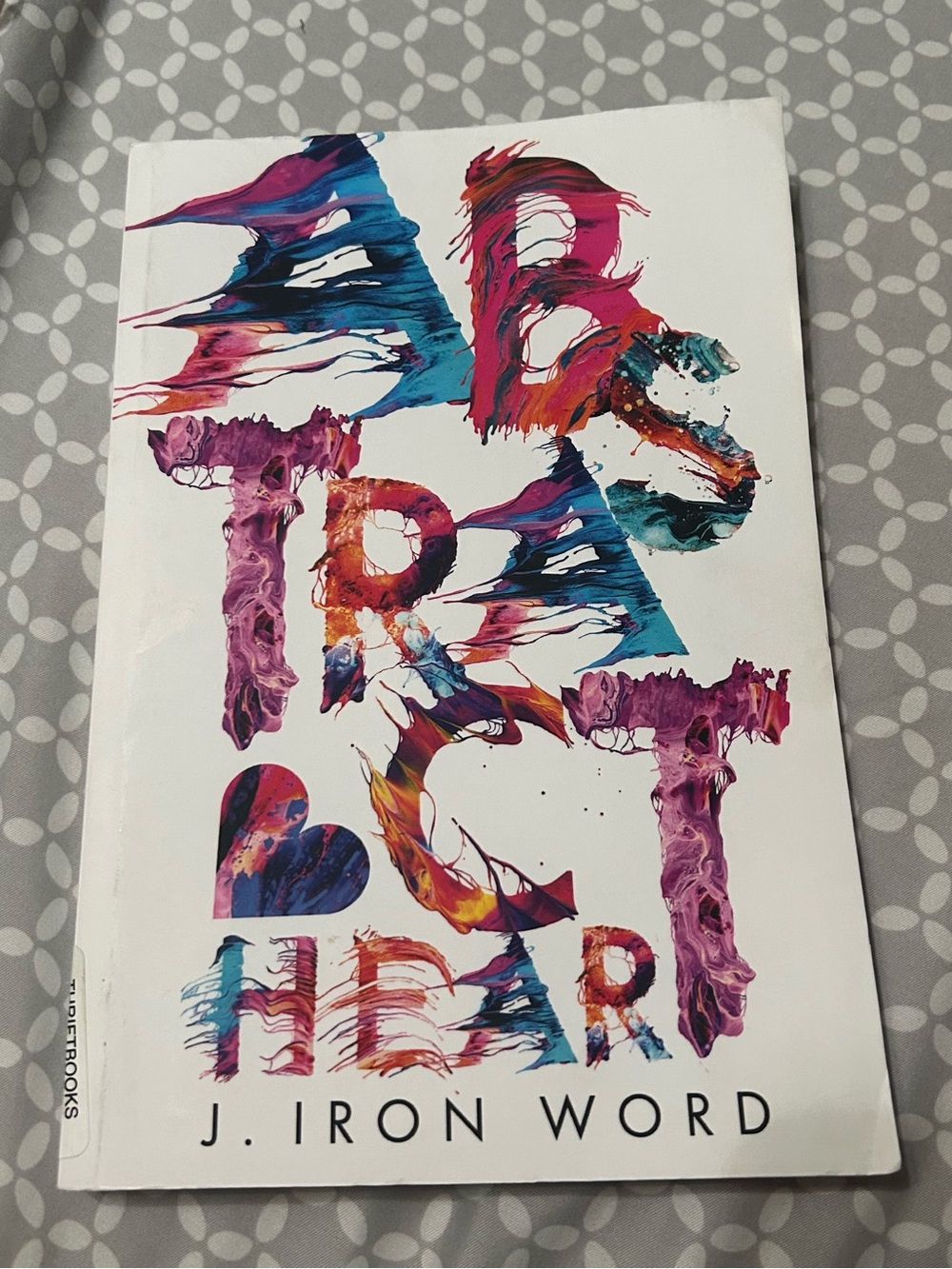 Abstract Heart Poetry Book by J. Iron Word